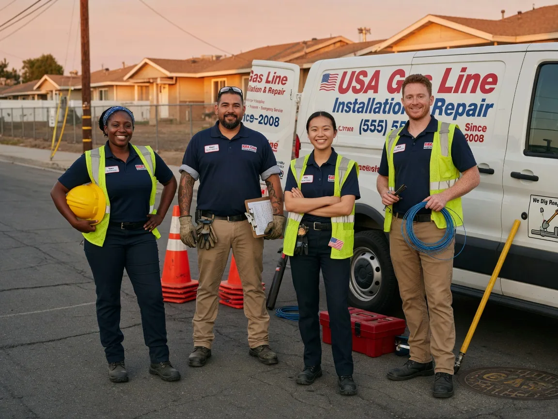 Gas Line Installation company in La Salle, TX